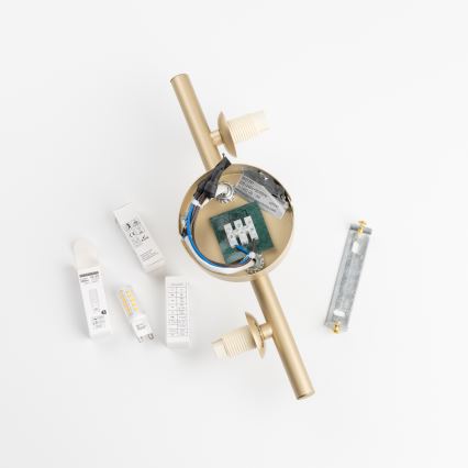 Brilagi - LED Nástěnné svítidlo MILLA 3xG9/3W/230V zlatá