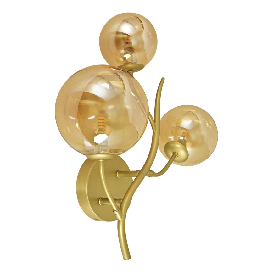 Brilagi - LED Nástěnné svítidlo MISTEL 3xG9/3W/230V zlatá