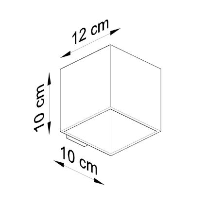 Brilagi -  LED Nástěnné bodové svítidlo MURO 1xG9/3,5W/230V beton