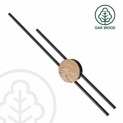 Brilagi - LED Nástěnné svítidlo WOODY COLLINE LED/15W/230V 80 cm dub