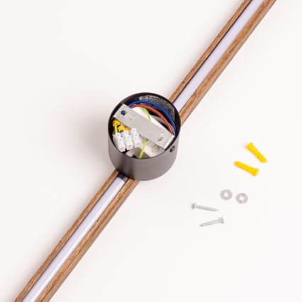 Brilagi - LED Nástěnné svítidlo WOODY LINE LED/7W/230V 4000K 60 cm dub ořech
