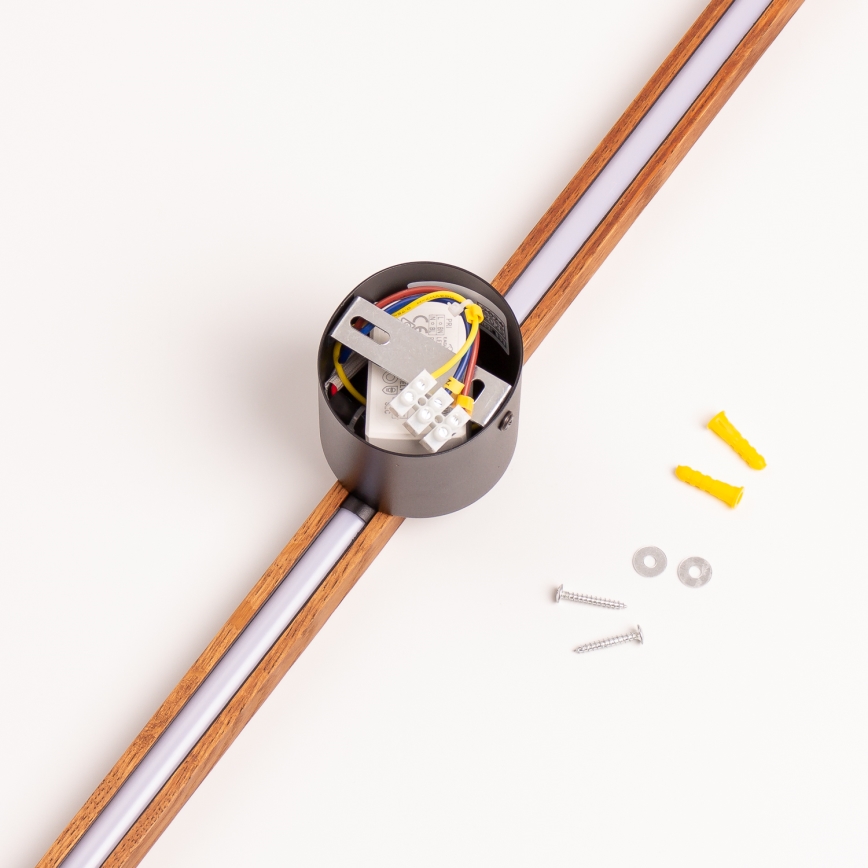 Brilagi - LED Nástěnné svítidlo WOODY LINE LED/7W/230V 4000K 60 cm dub třešeň