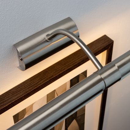 Brilagi - LED Obrazové svítidlo DANAE 2xE14/4W/230V 3000K matný chrom