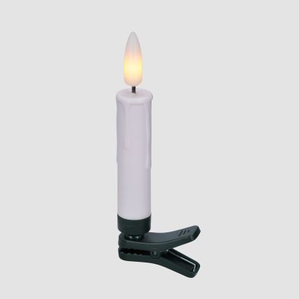 BRILAGI - LED Osvětlení na vánoční stromek 10xLED/10xAAA bílá + dálkové ovládání