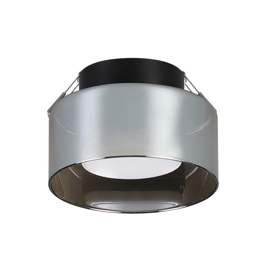 Brilagi - LED Podhledové svítidlo AURA LUX 1xGX53/30W/230V pr. 13 cm černá/kouřová