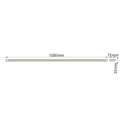 Brilagi - LED Podlinkové svítidlo AVERO LED/45W/230V 150 cm