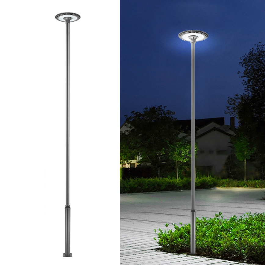 Brilagi - LED Pouliční lampa se sloupem 5 m URBANSPARK LED/120W/230V antracit IP65