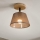 Brilagi - LED  Přisazený lustr ANTHONY 1xE14/60W/230V dub/hnědá