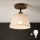 Brilagi - LED  Přisazený lustr ANTHONY 1xE14/60W/230V dub ořech/béžová