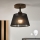 Brilagi - LED  Přisazený lustr ANTHONY 1xE14/60W/230V dub ořech/černá