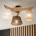 Brilagi - LED  Přisazený lustr ANTHONY 3xE14/40W/230V dub