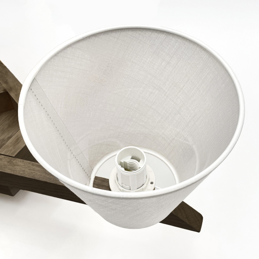 Brilagi - LED  Přisazený lustr ANTHONY 5xE14/40W/230V dub ořech