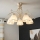 Brilagi - LED Přisazený lustr ANTICO 5xE27/60W/230V 3000K bílá patina