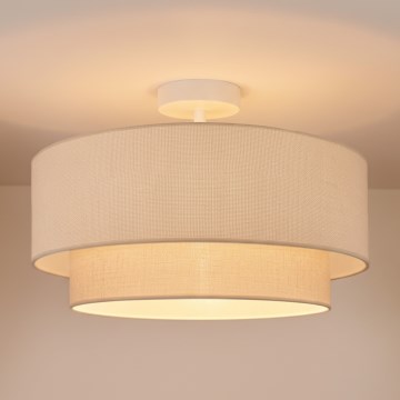 Brilagi - LED Přisazený lustr BOHO ECO 1xE27/10W/230V pr. 40 cm krémová