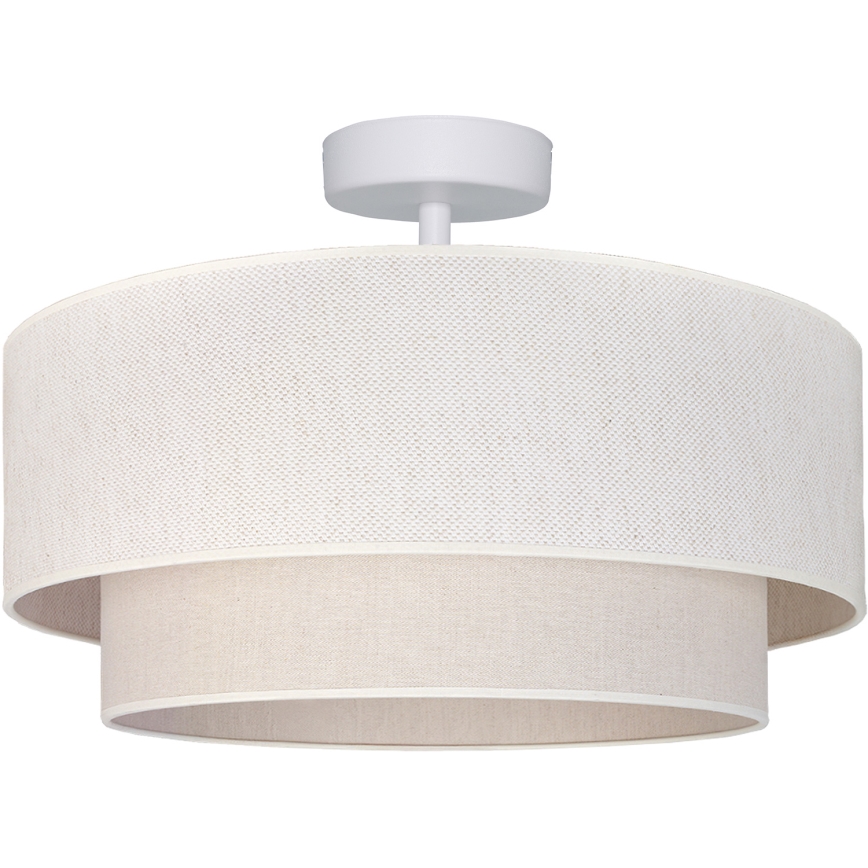 Brilagi - LED Přisazený lustr BOHO ECO 1xE27/10W/230V pr. 40 cm krémová