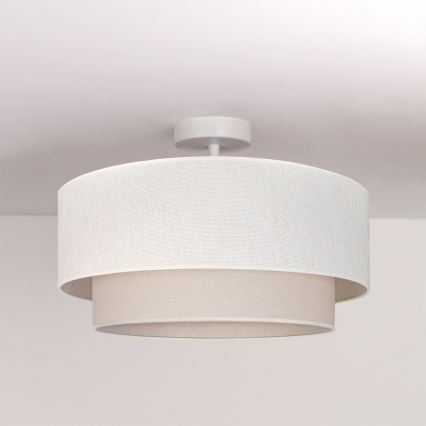 Brilagi - LED Přisazený lustr BOHO ECO 1xE27/10W/230V pr. 40 cm krémová