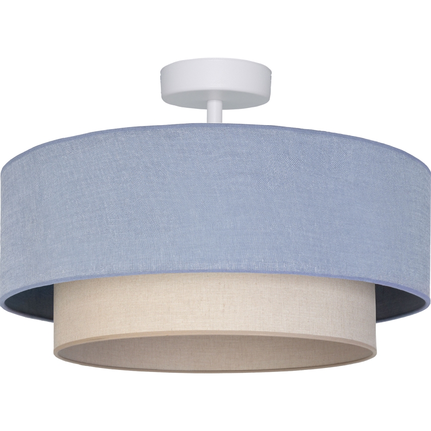 Brilagi - LED Přisazený lustr BOHO ECO 1xE27/10W/230V pr. 40 cm modrá/krémová