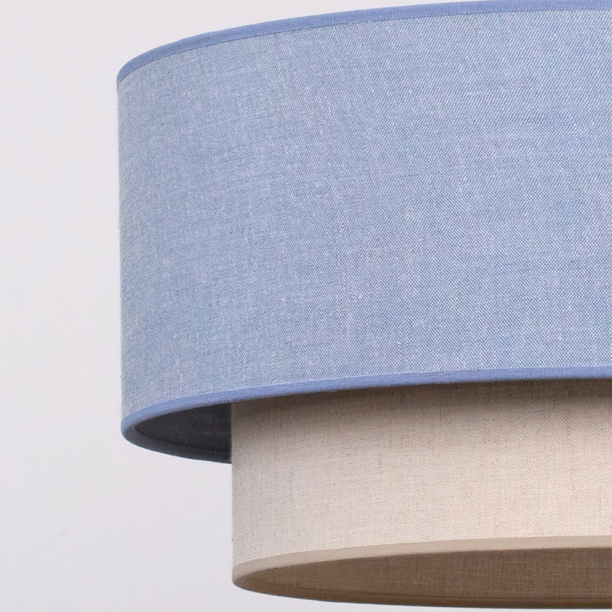 Brilagi - LED Přisazený lustr BOHO ECO 1xE27/10W/230V pr. 40 cm modrá/krémová