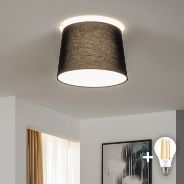 Brilagi - LED Přisazený lustr CERIA 1xE27/40W/230V pr. 30 cm černá