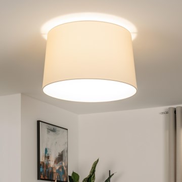 Brilagi - LED Přisazený lustr CERIA 1xE27/40W/230V pr. 45 cm béžová