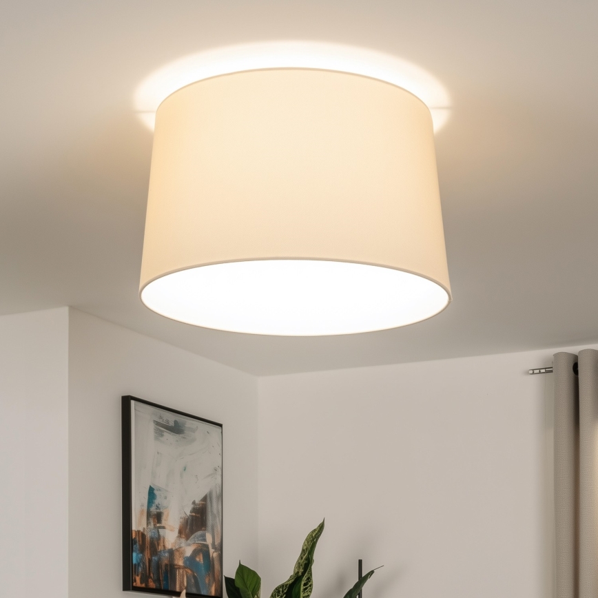 Brilagi - LED Přisazený lustr CERIA 1xE27/40W/230V pr. 45 cm béžová