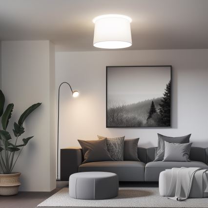 Brilagi - LED Přisazený lustr CERIA 1xE27/40W/230V pr. 45 cm bílá