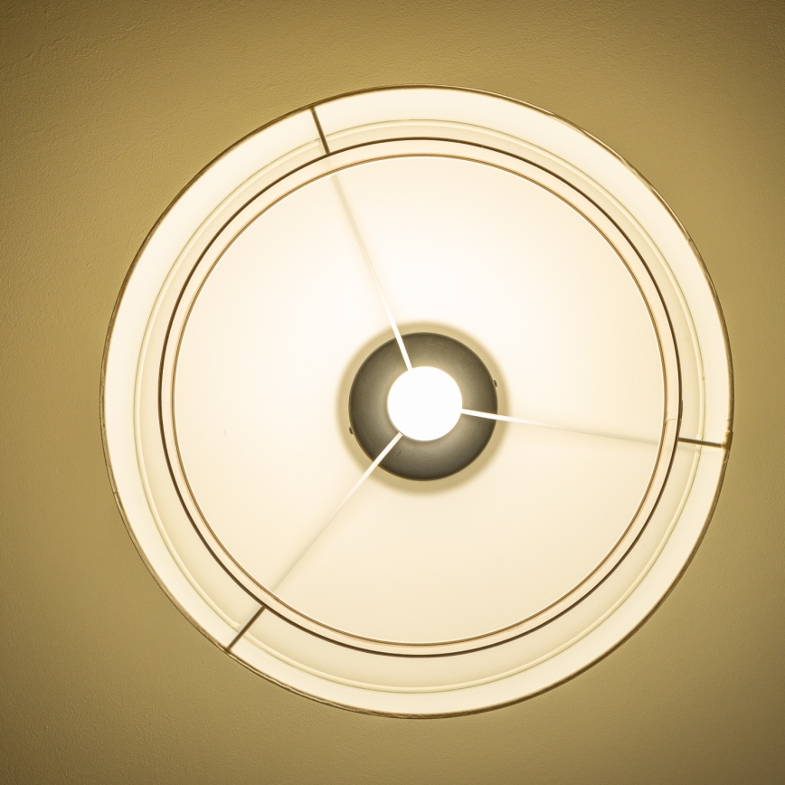 Brilagi - LED Přisazený lustr CERIA 1xE27/40W/230V pr. 50 cm bílá/béžová