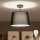 Brilagi - LED Přisazený lustr CERIA 1xE27/60W/230V pr. 30 cm černá