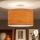 Brilagi - LED Přisazený lustr CERIA 1xE27/60W/230V pr. 45 cm bílá/béžová