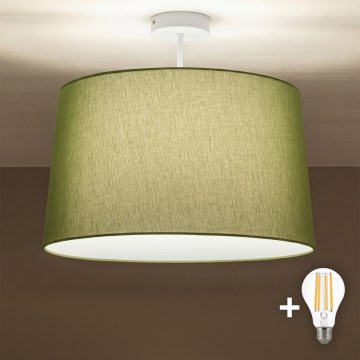 Brilagi - LED Přisazený lustr CERIA 1xE27/60W/230V pr. 45 cm bílá/zelená