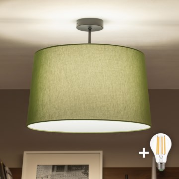 Brilagi - LED Přisazený lustr CERIA 1xE27/60W/230V pr. 45 cm černá/zelená