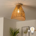BRILAGI - LED Přisazený lustr CERIA BOHO 1xE27/40W/230V pr. 30 cm hnědá/dub