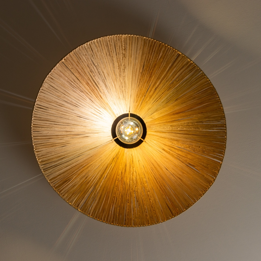 Brilagi - LED Přisazený lustr CERIA BOHO 1xE27/40W/230V pr. 60 cm rafie