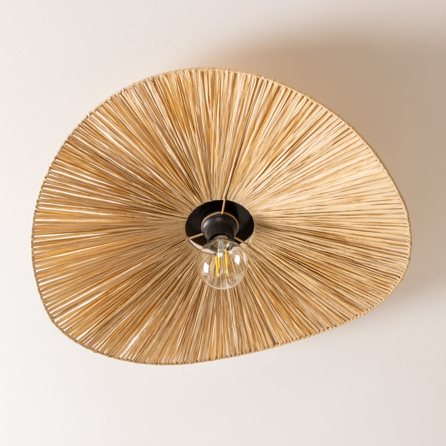 Brilagi - LED Přisazený lustr CERIA BOHO 1xE27/40W/230V pr. 60 cm rafie