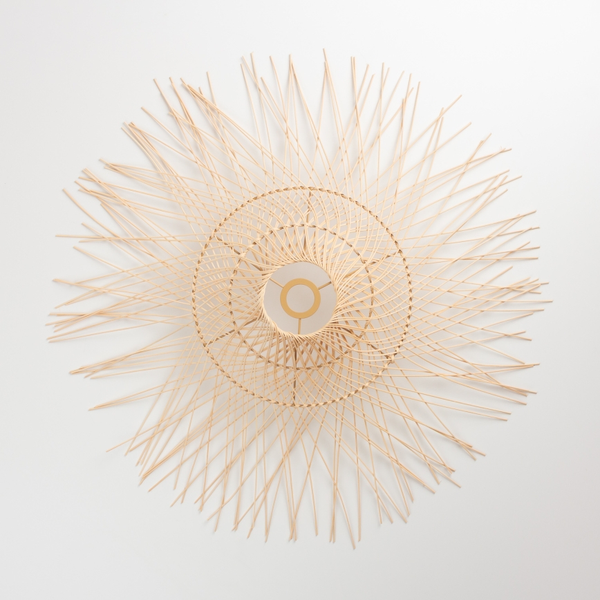 Brilagi - LED Přisazený lustr CERIA BOHO 1xE27/40W/230V pr. 70 cm bambus/dub