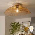 BRILAGI - LED Přisazený lustr CERIA BOHO 1xE27/40W/230V pr. 70 cm hnědá/dub