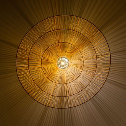 Brilagi - LED Přisazený lustr CERIA BOHO 1xE27/40W/230V pr. 70 cm hnědá