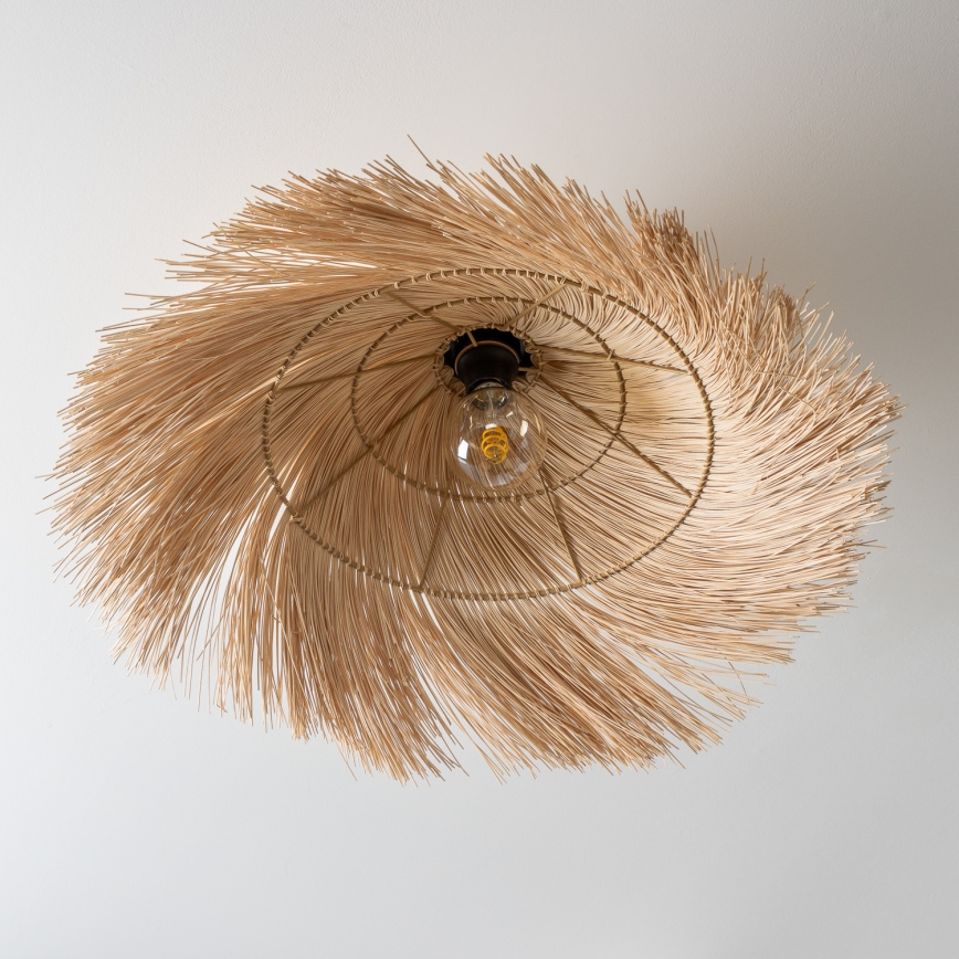 Brilagi - LED Přisazený lustr CERIA BOHO 1xE27/40W/230V pr. 70 cm ratan