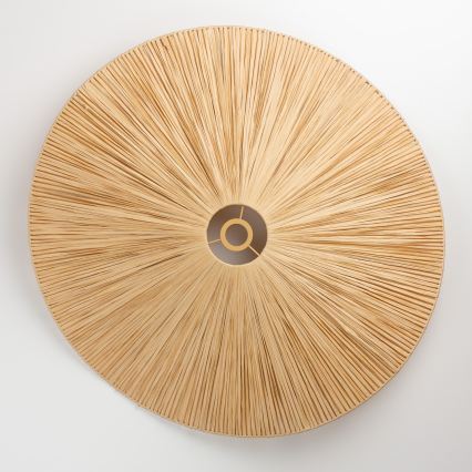 Brilagi - LED Přisazený lustr CERIA BOHO 1xE27/40W/230V pr. 80 cm rafie/dub