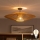 Brilagi - LED Přisazený lustr CERIA BOHO 1xE27/60W/230V pr. 70 cm černá/hnědá