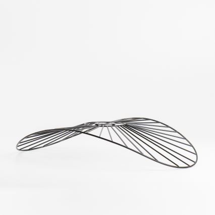 Brilagi - LED Přisazený lustr CERIA WIRE 1xE27/40W/230V 40x56 cm černá/dub