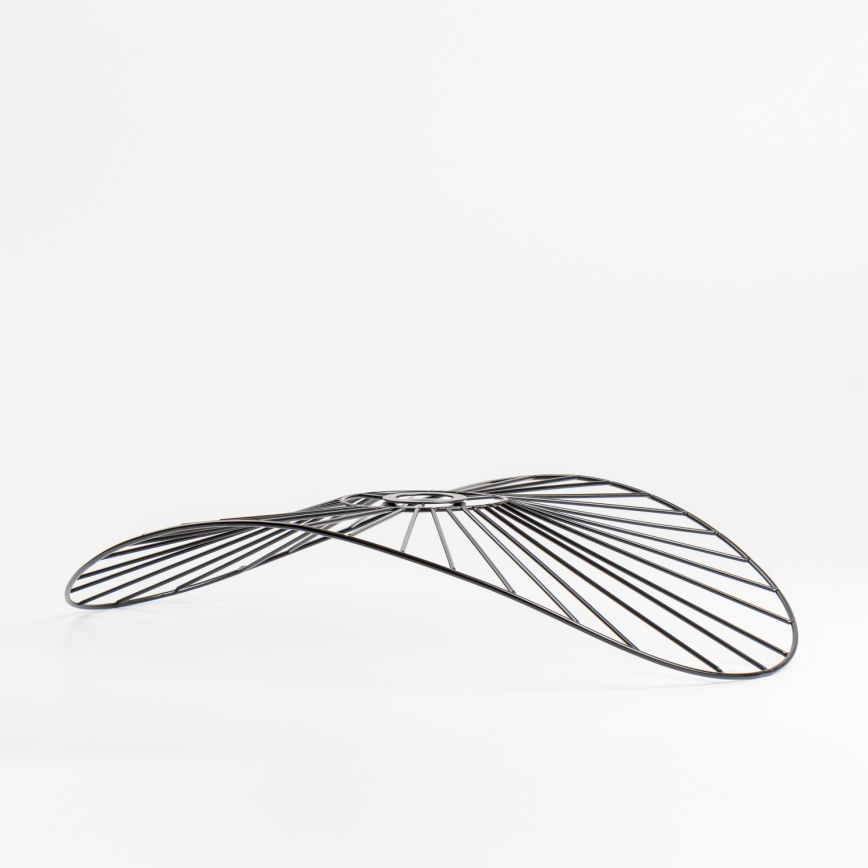 Brilagi - LED Přisazený lustr CERIA WIRE 1xE27/40W/230V 40x56 cm černá/dub