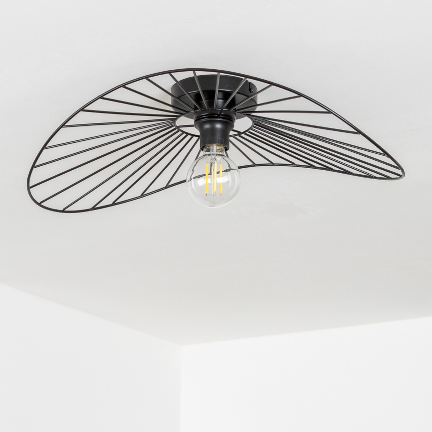 Brilagi - LED Přisazený lustr CERIA WIRE 1xE27/40W/230V 40x56 cm černá