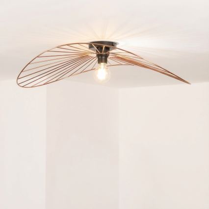 Brilagi - LED Přisazený lustr CERIA WIRE 1xE27/40W/230V 60x80 cm bronz