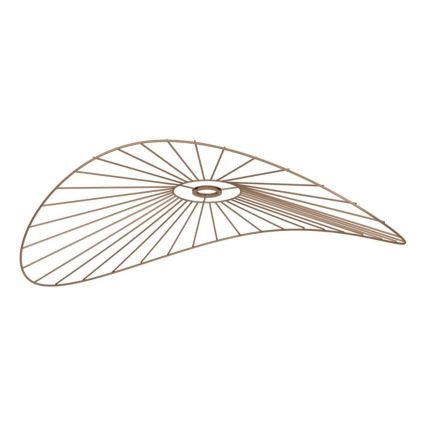 Brilagi - LED Přisazený lustr CERIA WIRE 1xE27/40W/230V 60x80 cm bronzová/dub