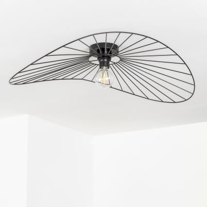 Brilagi - LED Přisazený lustr CERIA WIRE 1xE27/40W/230V 60x80 cm černá