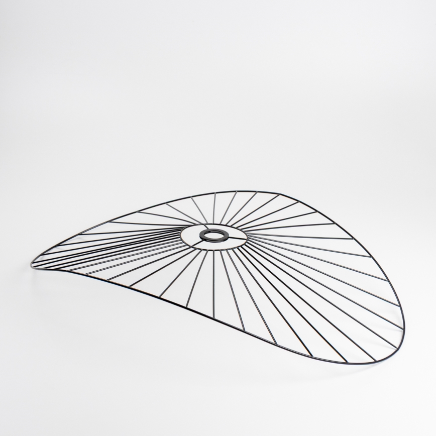 Brilagi - LED Přisazený lustr CERIA WIRE 1xE27/40W/230V 60x80 cm černá