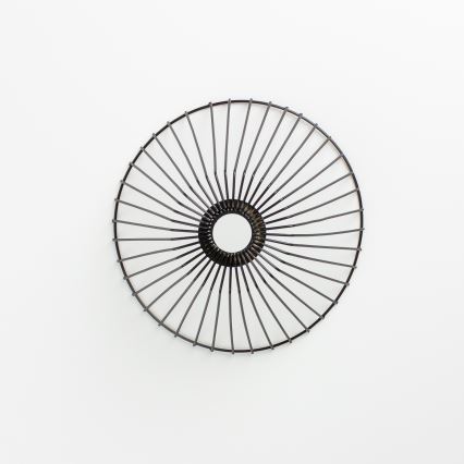 Brilagi - LED Přisazený lustr CERIA WIRE 1xE27/40W/230V pr. 21 cm černá