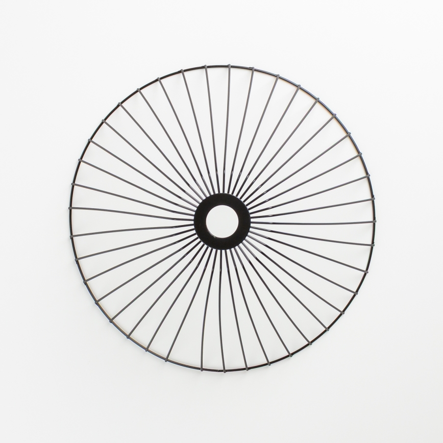 Brilagi - LED Přisazený lustr CERIA WIRE 1xE27/40W/230V pr. 45 cm černá