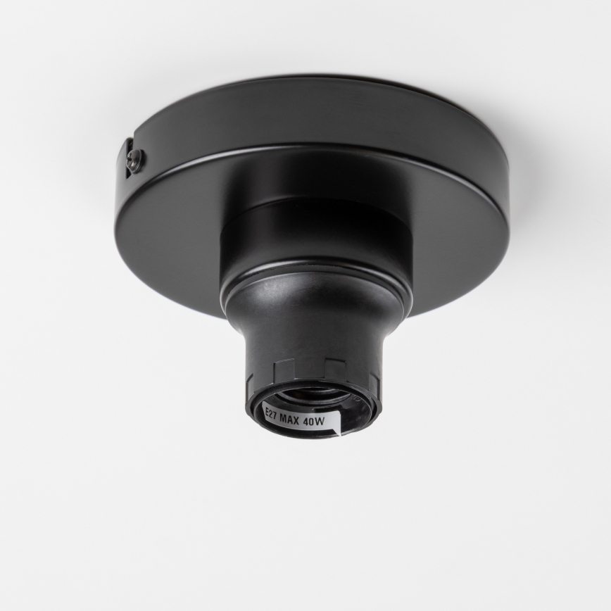 Brilagi - LED Přisazený lustr CERIA WIRE 1xE27/40W/230V pr. 45 cm černá